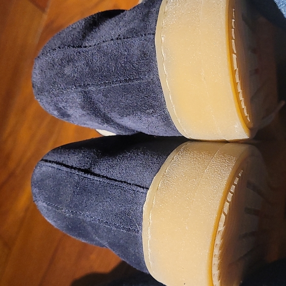 Pajar navy suede Men's shoes - Size 9.5 - Picture 12 of 13